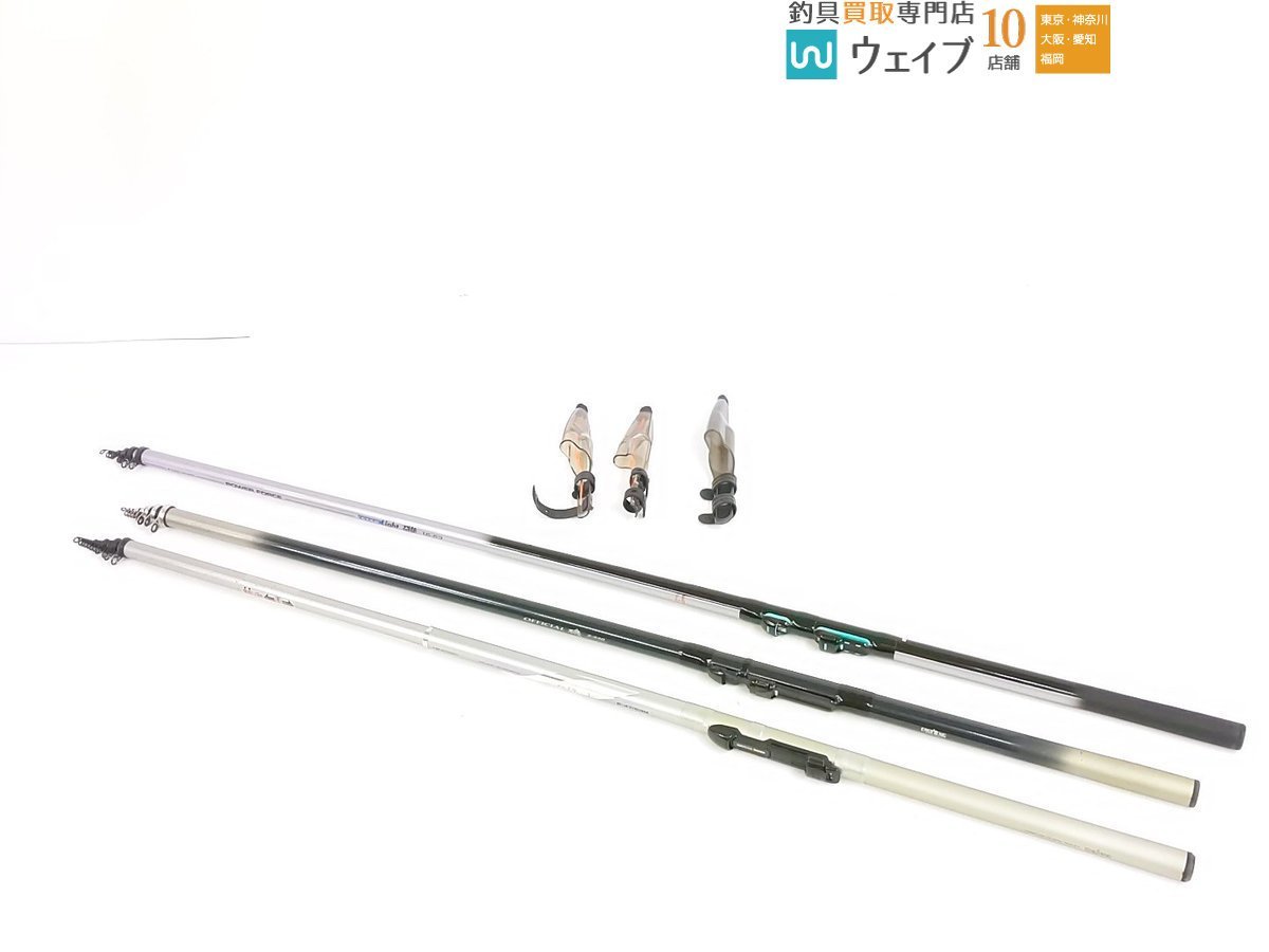 ダイワ がまかつ 0号 5.4m Daiwa HX 波涛 他 釣竿 4本まとめて が