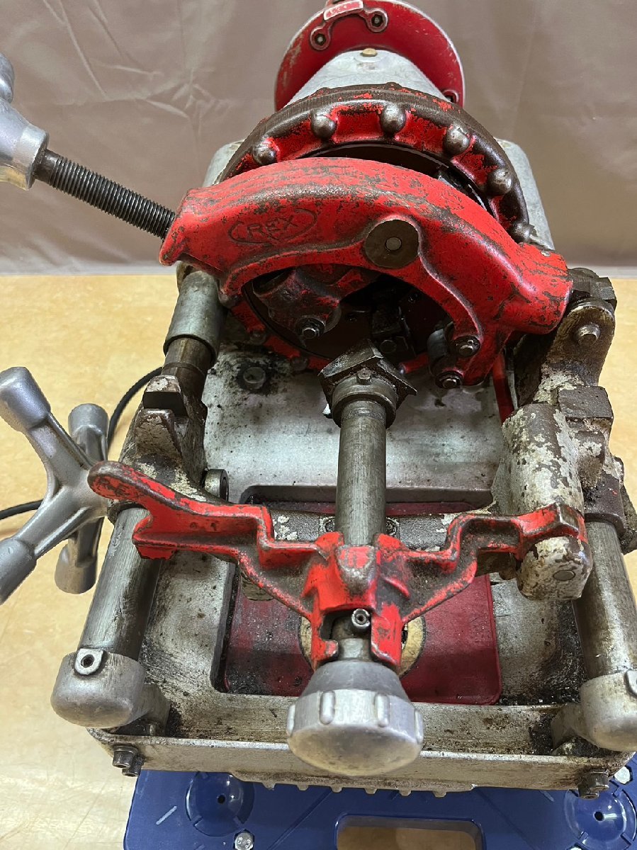 凸0268 中古品 工作機械 ねじ切り機 REX N50A III レッキス パイプ 