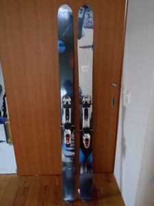 サロモン　ロッカー２　１８４㎝　６回使用のみ　マーカーツアーF１２　チューン後２回使