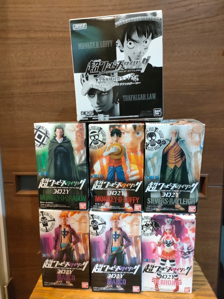 ONE PIECE 超ワンピーススタイリング 海賊同盟セット 3D2Y 8体セット ワンピース フィギュア 