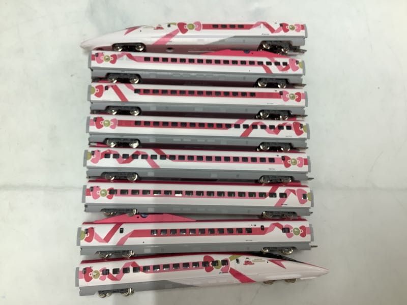 1円〜 動作確認済み TOMIX Nゲージ 98662 JR 500 7000系山陽新幹線(ハローキティ新幹線)セット