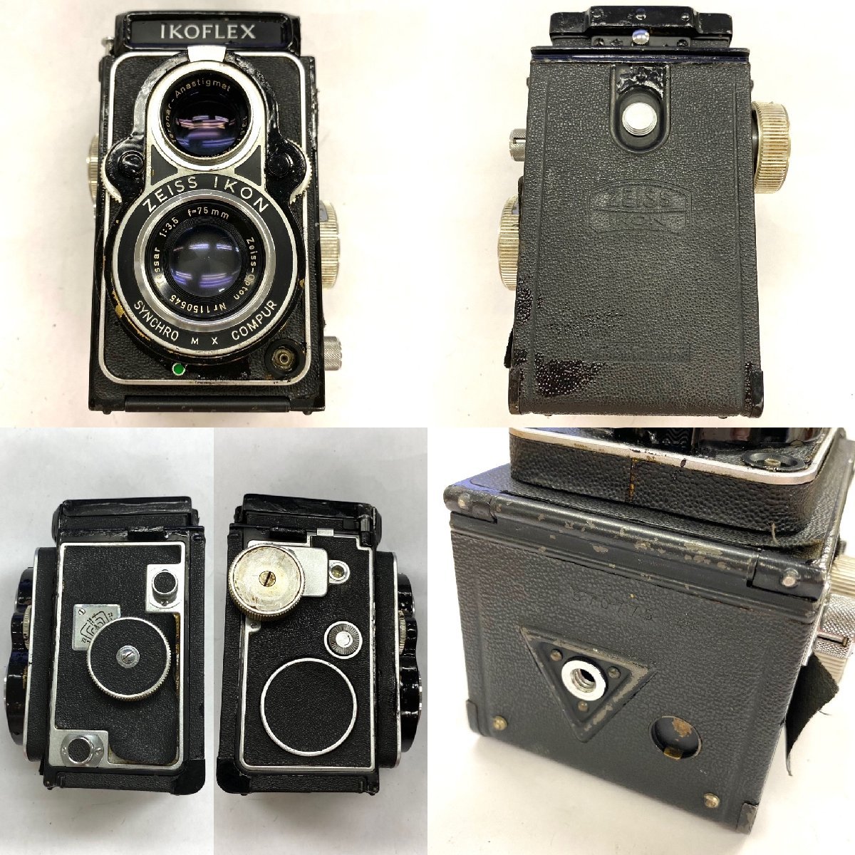 ◇ZEISS ◇ツァイスイコン ZEISS IKON◇IKOFLEX 本体 Tessar 3.5 75mm
