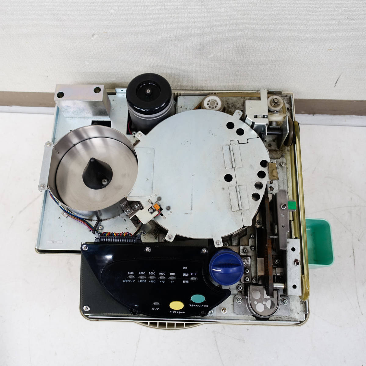 ジャンク】GLORY グローリー 硬貨計数機 CN-20 卓上コインカウンター 簡単操作 高速計数 累積