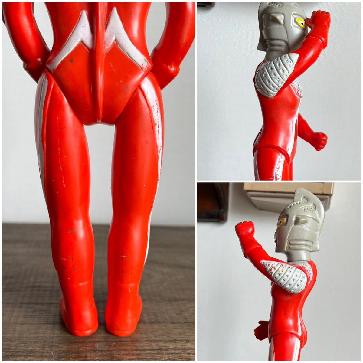 やそいち希少ビンテージマルサン ウルトラマン セブンフィギュア 約