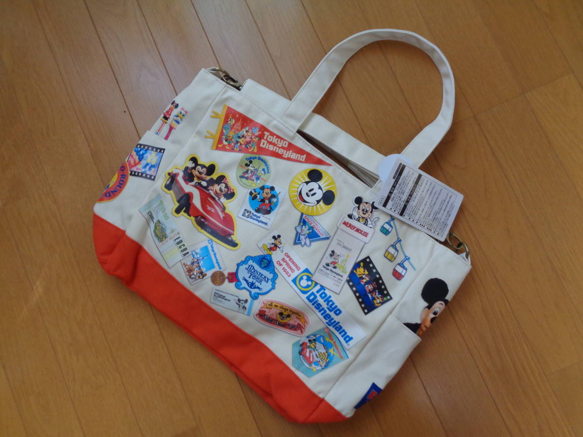 ディズニー 40周年 メモリーゴーラウンド トート ショルダー バッグ  