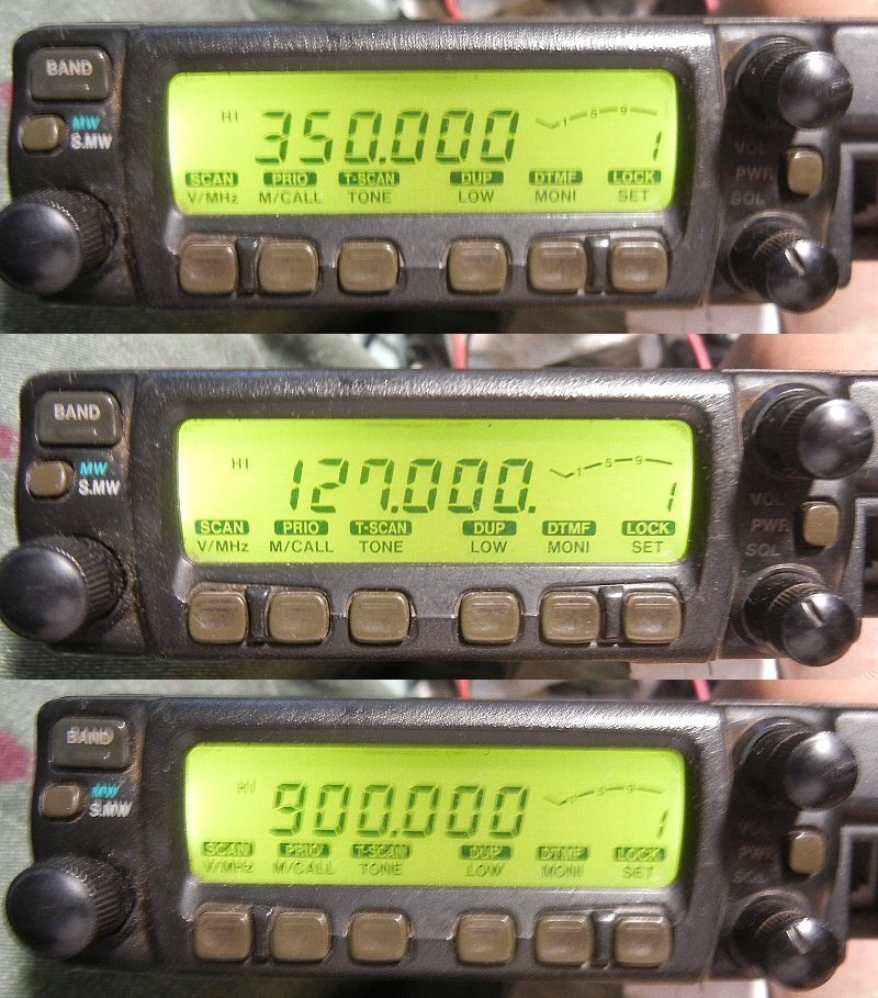 アイコム IC-207D 144/430MHz 50W/35W 