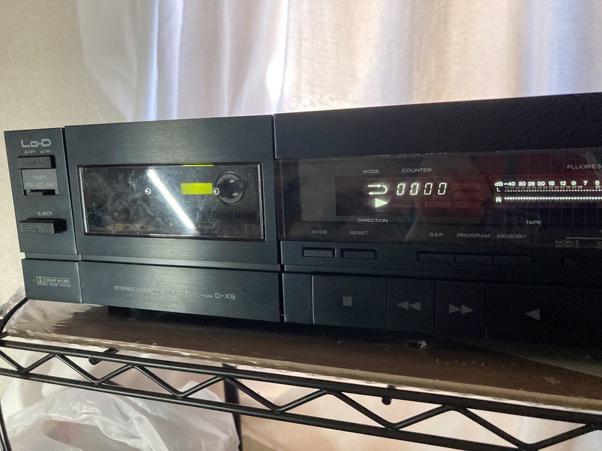 Lo-D カセットデッキ - 3ヘ D-X8 日立 D-X8: ジャンク品 Yahoo