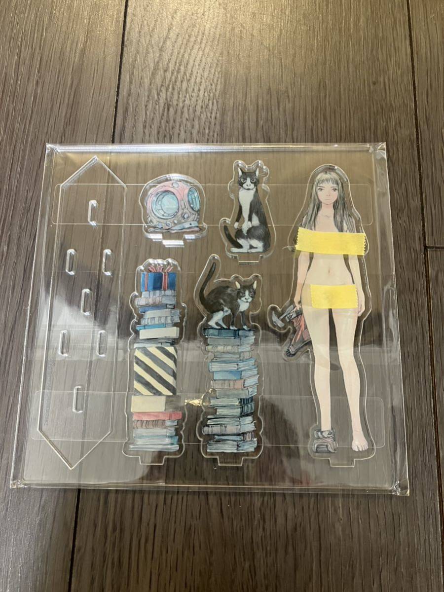 未使用 鶴田謙二×まんだらけ アクリルスタンド 鶴田謙二 