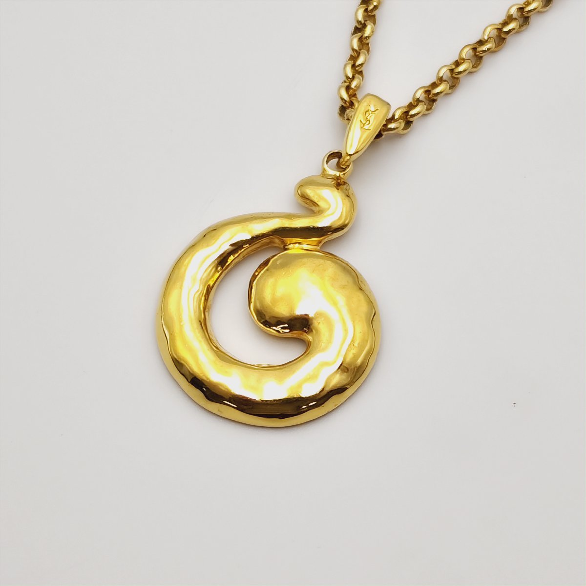 イヴサンローラン ヴィンテージ ネックレス ゴールド