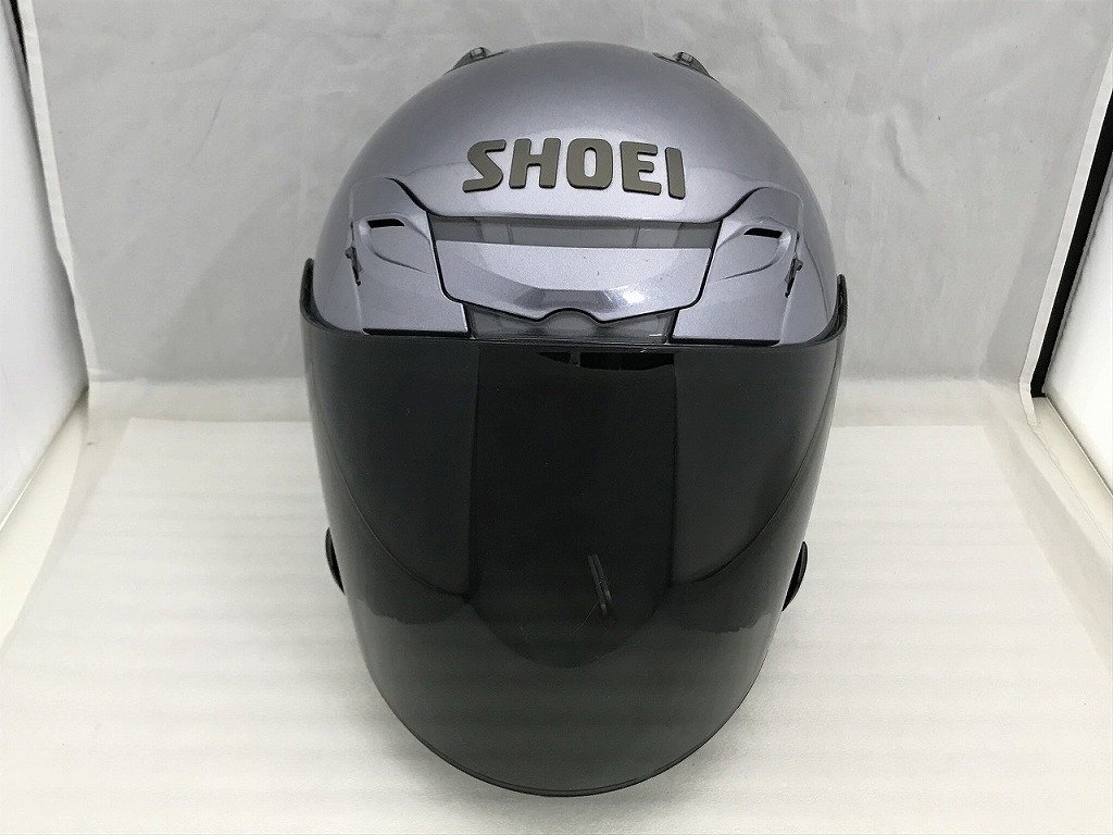 ショウエイ SHOEI ジェットヘルメット パールグレーメタリック J-FORCE