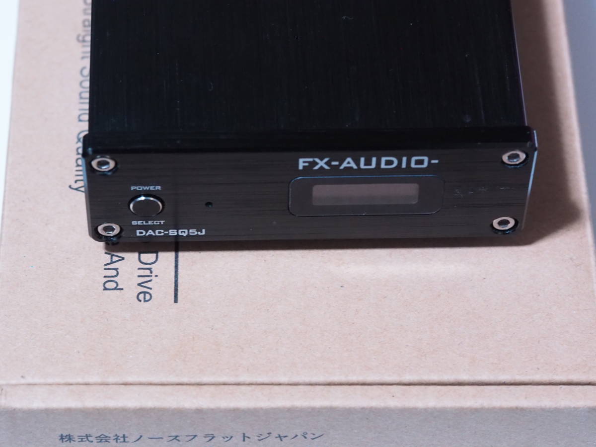 【中古】FX-AUDIO- DAC-SQ5J[ブラック] Burr-Brown PCM1794A搭載