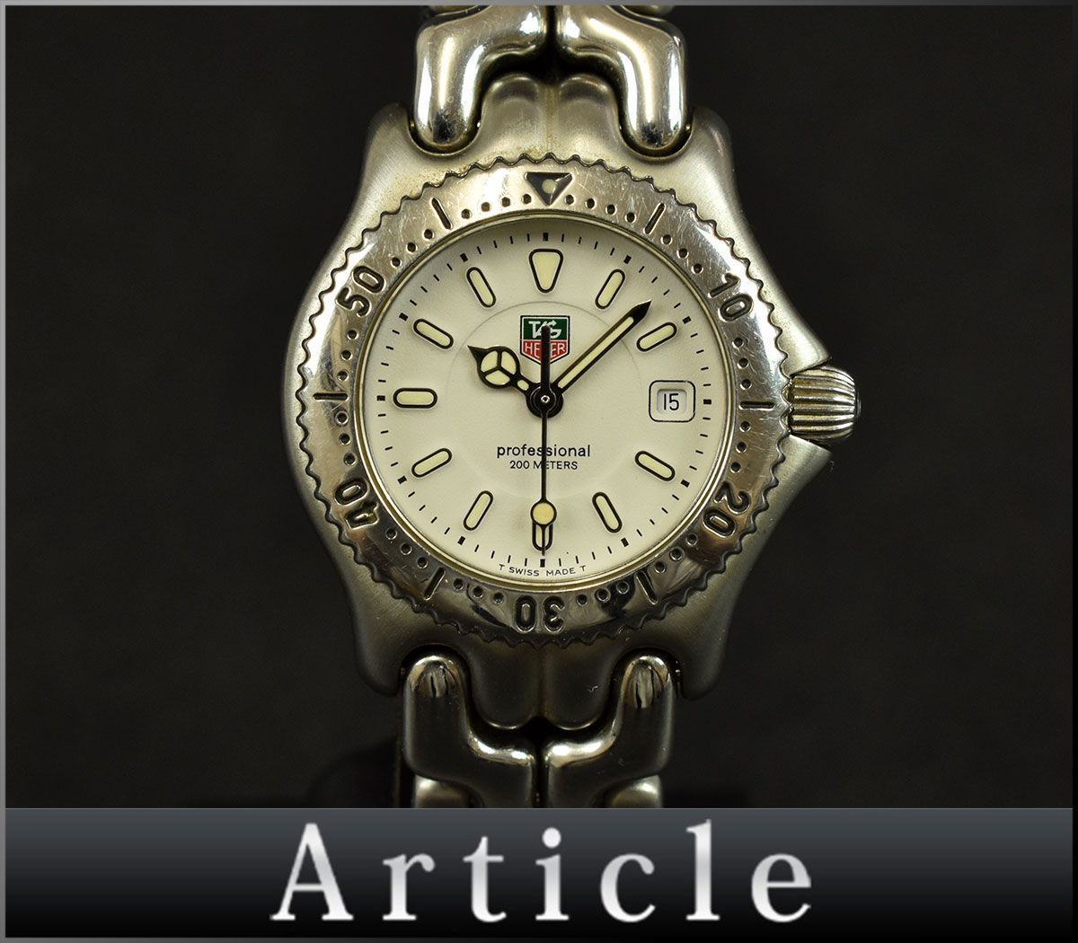 1円スタート】TAG HEUER タグホイヤー WG1312-0 セル 