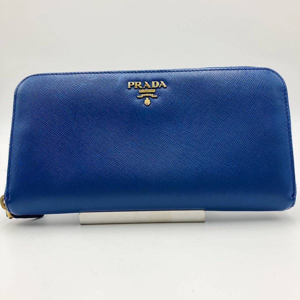 付属品完備 人気】PRADA プラダ 長財布 ラウンドジップ ファスナー