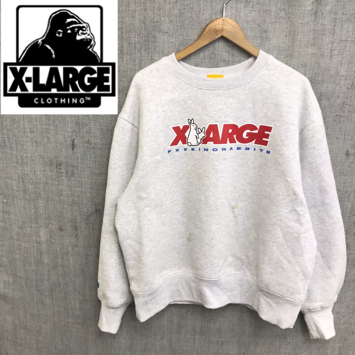 新品，得価 K1748-F-N◇ XLARGE エクストララージ FR2 トレーナー 