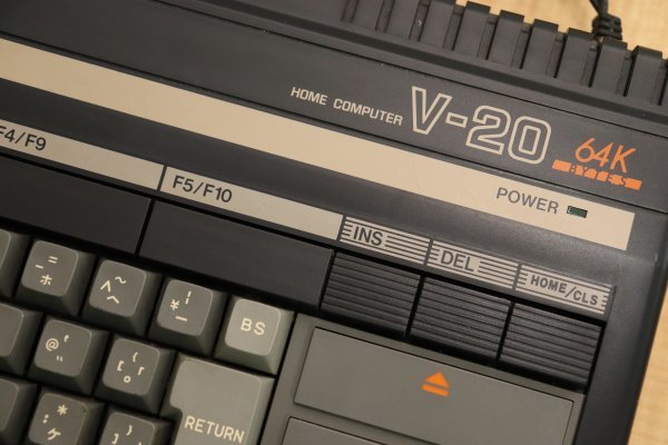 通電OK】Canon V-20 MSX ホームコンピューター マイコン パソコン 64K