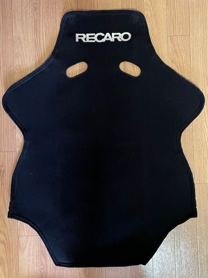 【中古】RECARO レカロ バックレスト SP-G フルバケ カバー ベロア黒 車検、保護用に