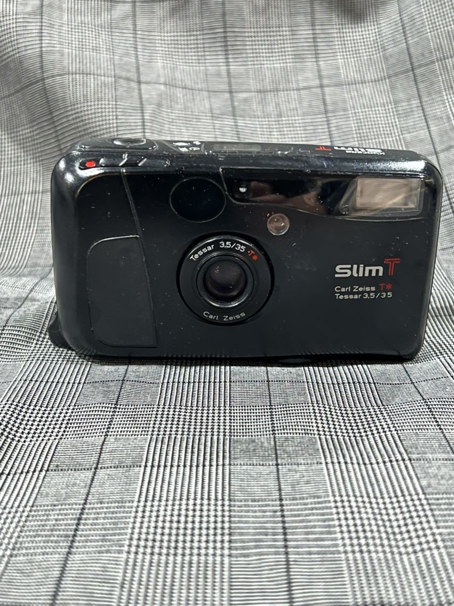 カメラ 【動作確認済】京セラ YASHICA SlimT CarlZeiss T4