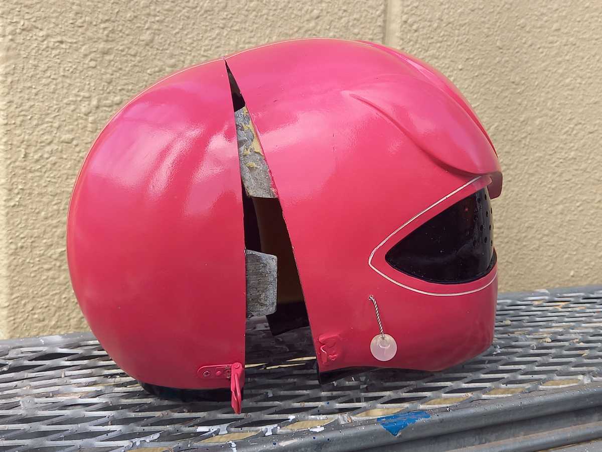 マスクマン　ピンク　アトラク アトラク マスク 超電子バイオマン