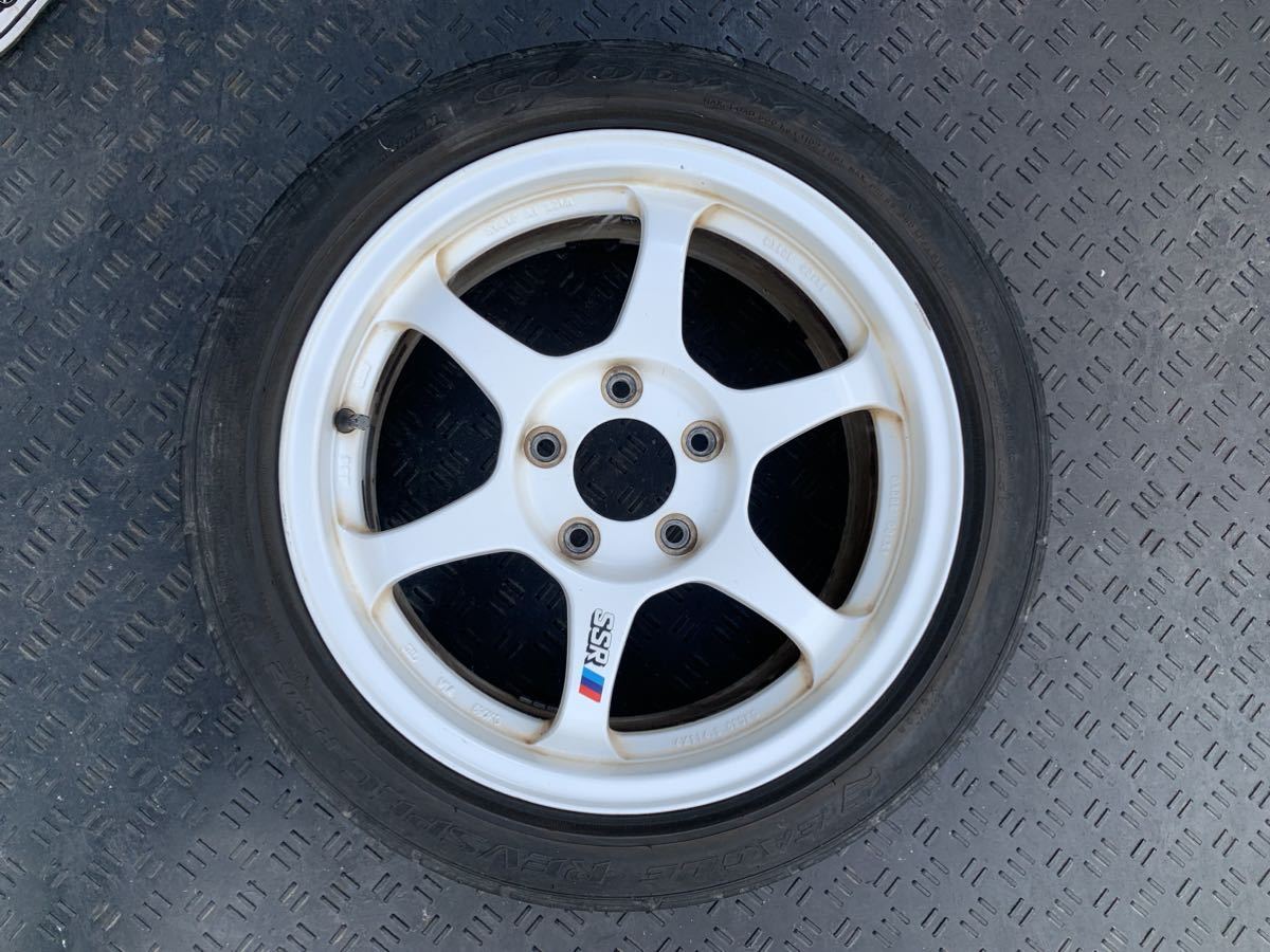 SSR TYPE-C 5穴 16インチ 7J +42 タイヤ付4本セット - 16インチ