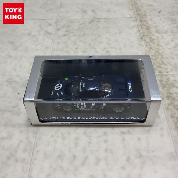 1円〜 スパーク 1/43 ジャガー XJR15 n°11 Winner Monaco Million Dollar Intercontinental Challenge