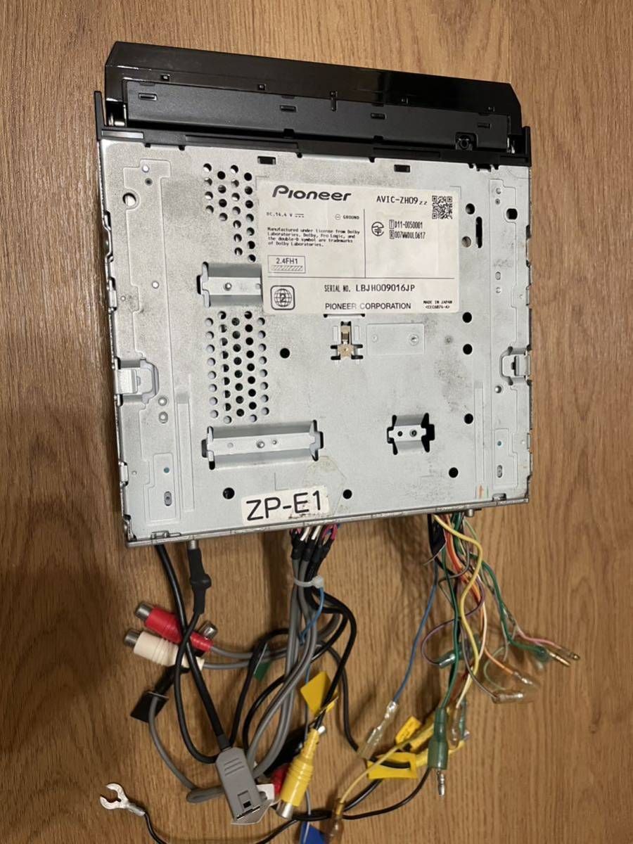 carrozzeria AVIC-ZH09CS地図データ 2021年ビーコン付き 最新版地図