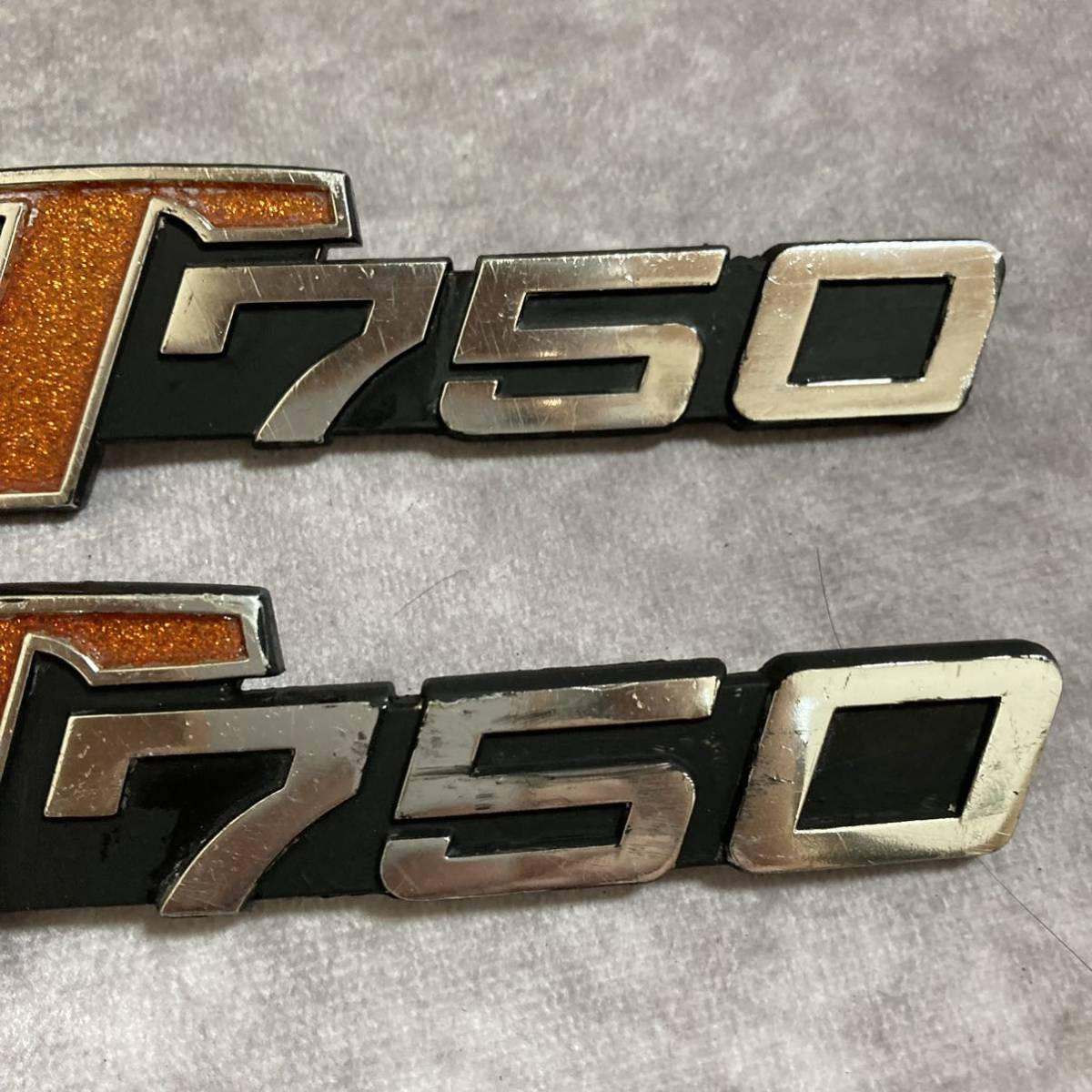 SUZUKI スズキ タンクエンブレム 凹型 初期タイプ GS400 GSX250E