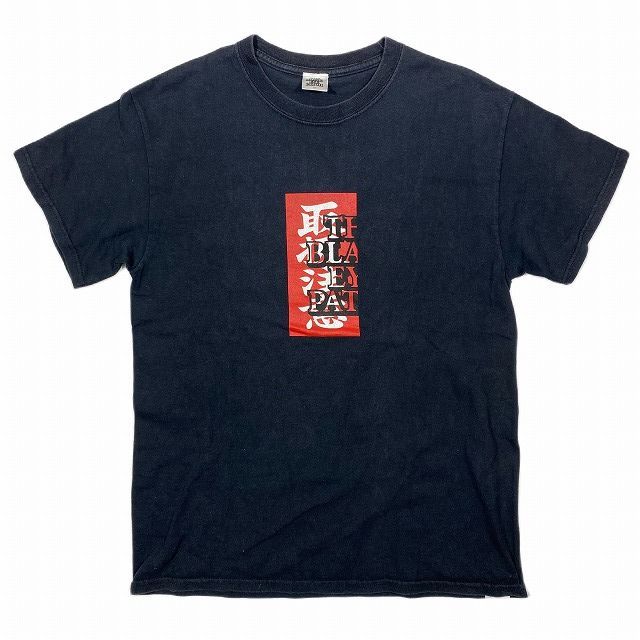 18SS ブラックアイパッチ THE BLACK EYE PATCH 取扱注意ロゴ プリント