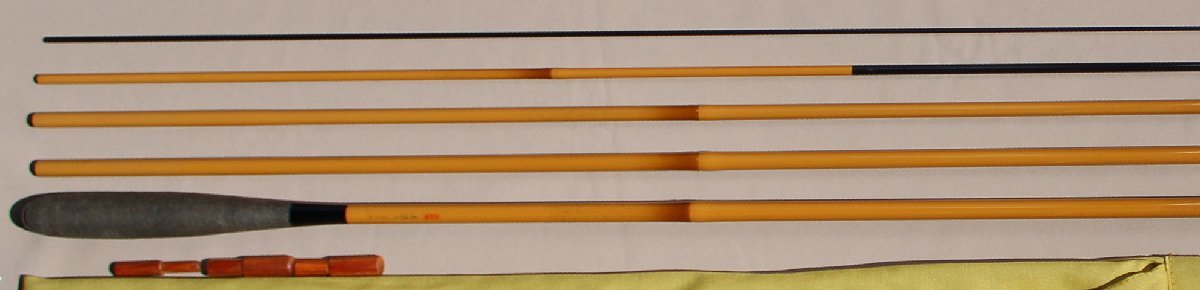 『美品』　朱紋峰 競 十三尺 人気，品質保証 シマノ 朱紋峰 本造り 18尺 中古