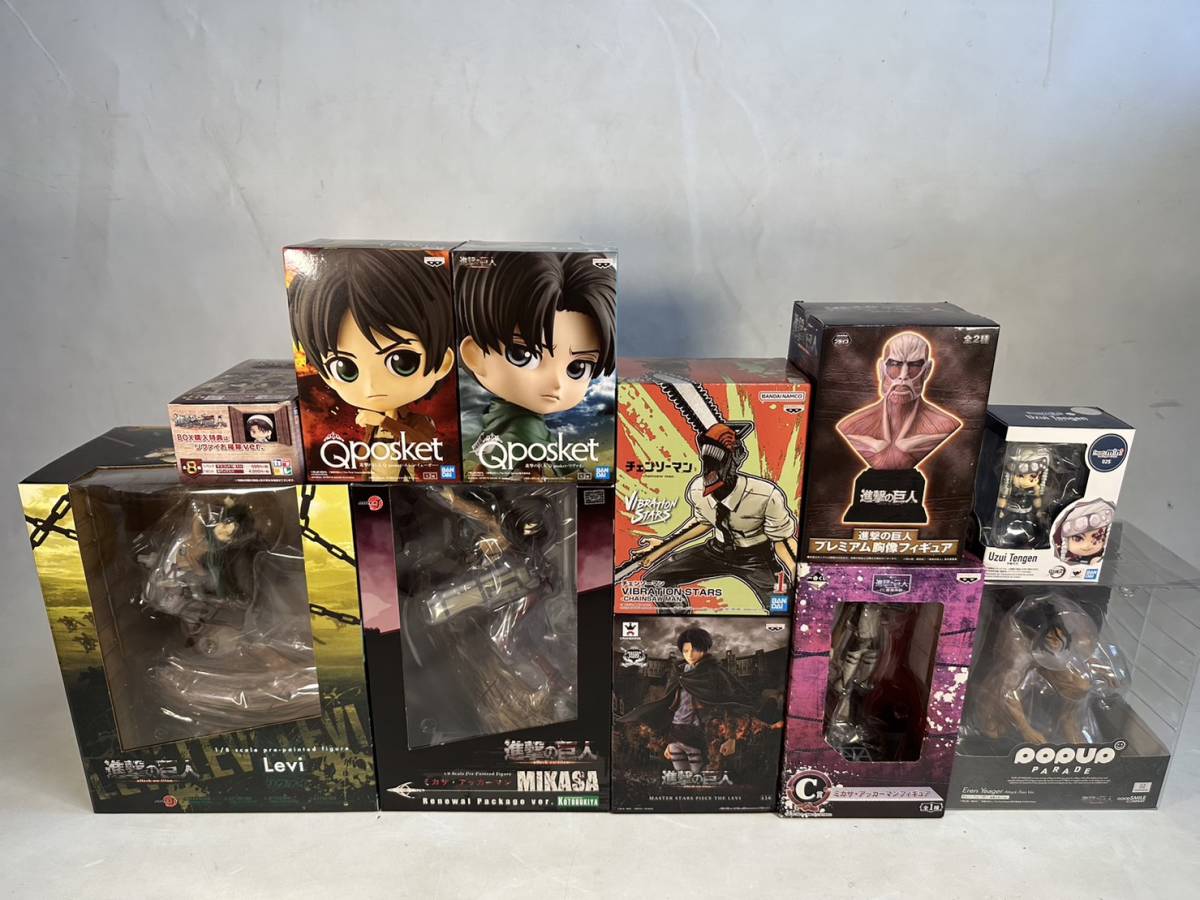 進撃の巨人 ミカサ リヴァイ ガレージキット ガレキ スタチュー⑤