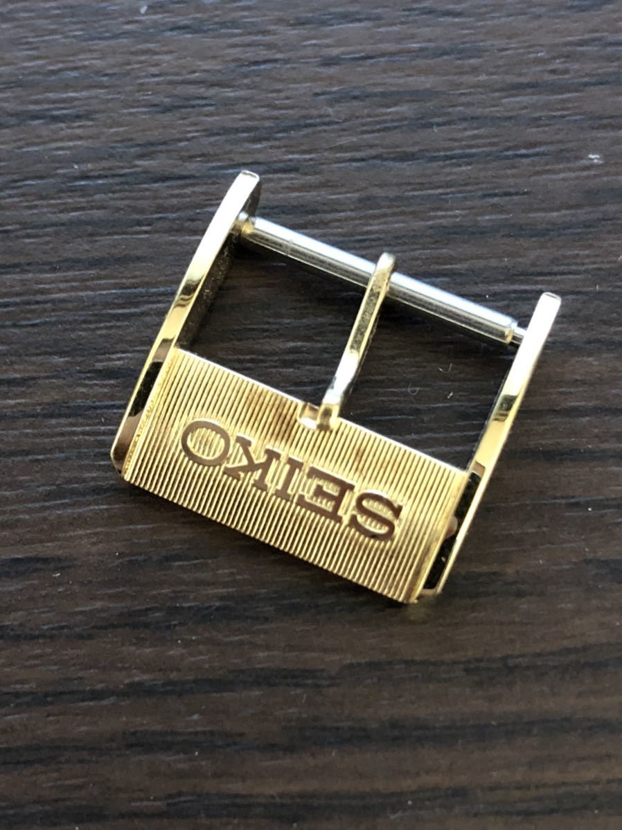 1960年代 SEIKO セイコー 尾錠 金色 16mm