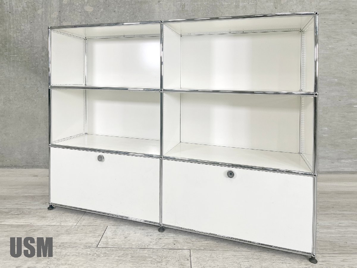 美品】 浜本工芸 本棚 ブックシェルフ 飾り棚 キャビネット 楢材 No