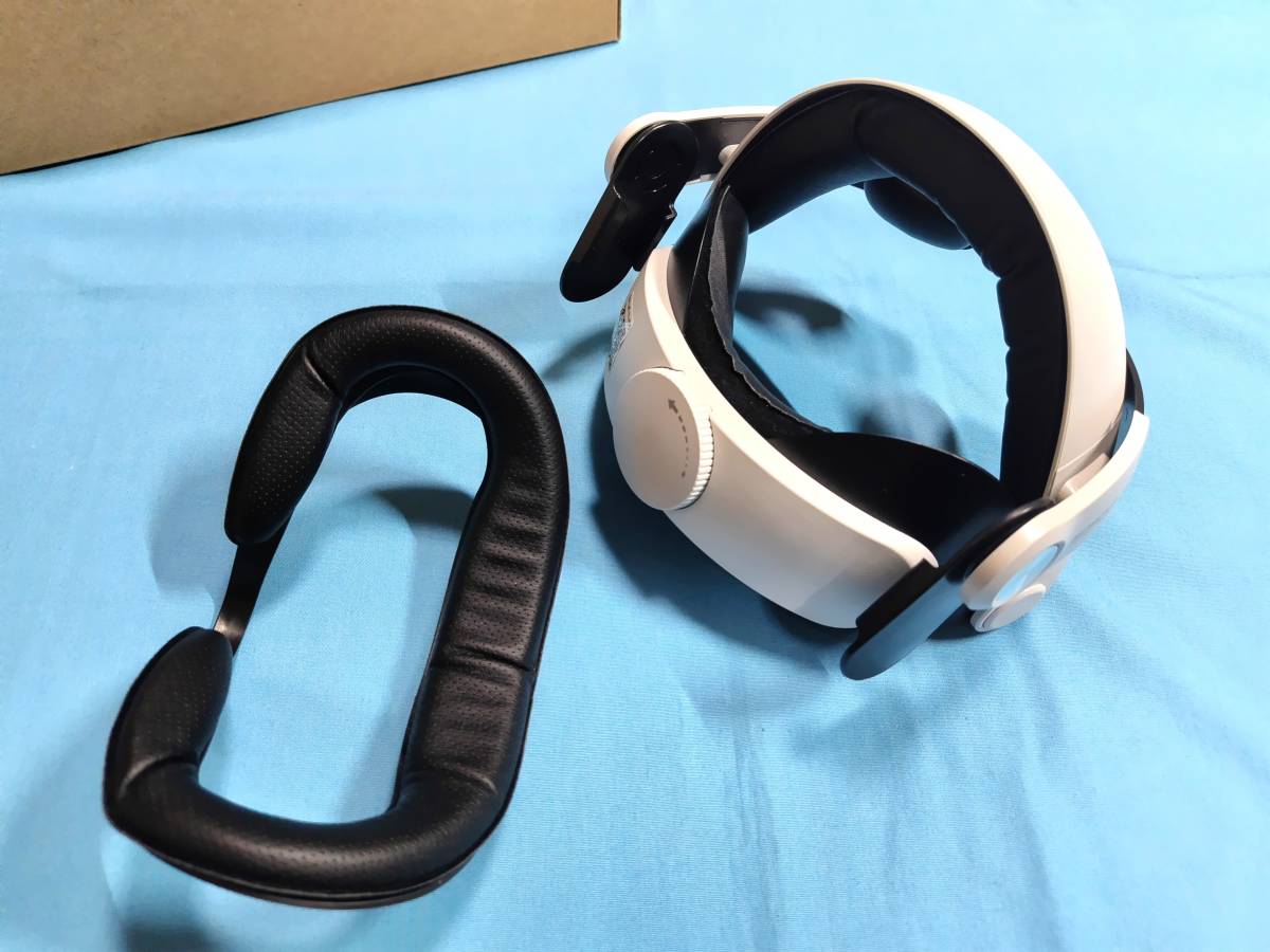 中古】 美品 メタクエスト2 (Meta Quest 2) 128GB ＋ 他社製 ヘッド 