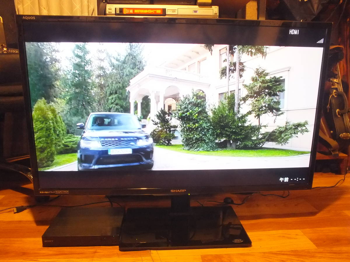 SHARP シャープ AQUOS LC-40F5 40V型 液晶テレビ チューナー無し