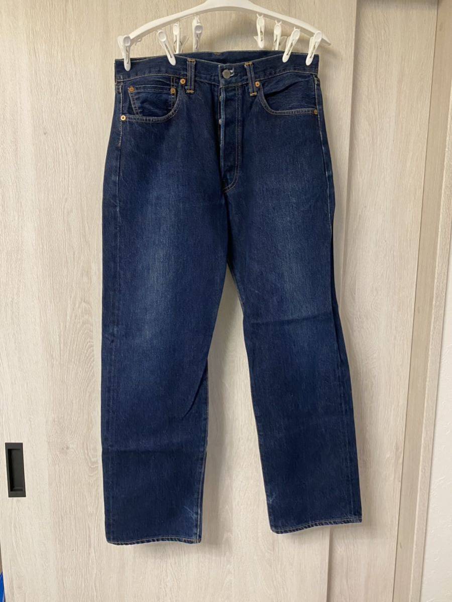 Levi''s 501xx55モデル　555 バレンシア工場製　ビンテージ 赤耳 ビッグE 