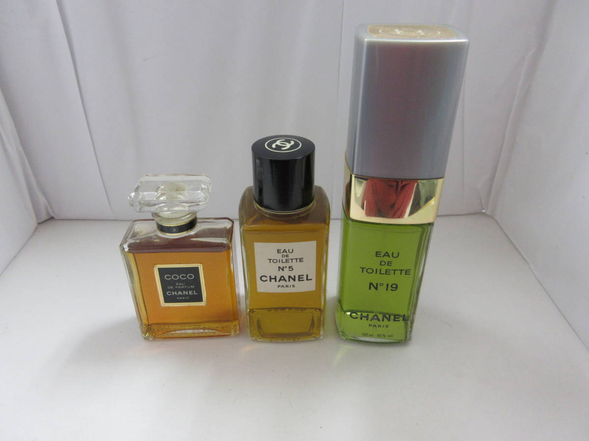 CHANEL COCO ☆香水 CHANEL シャネル 3点おまとめ COCO ココ/No.5/No19/EDP