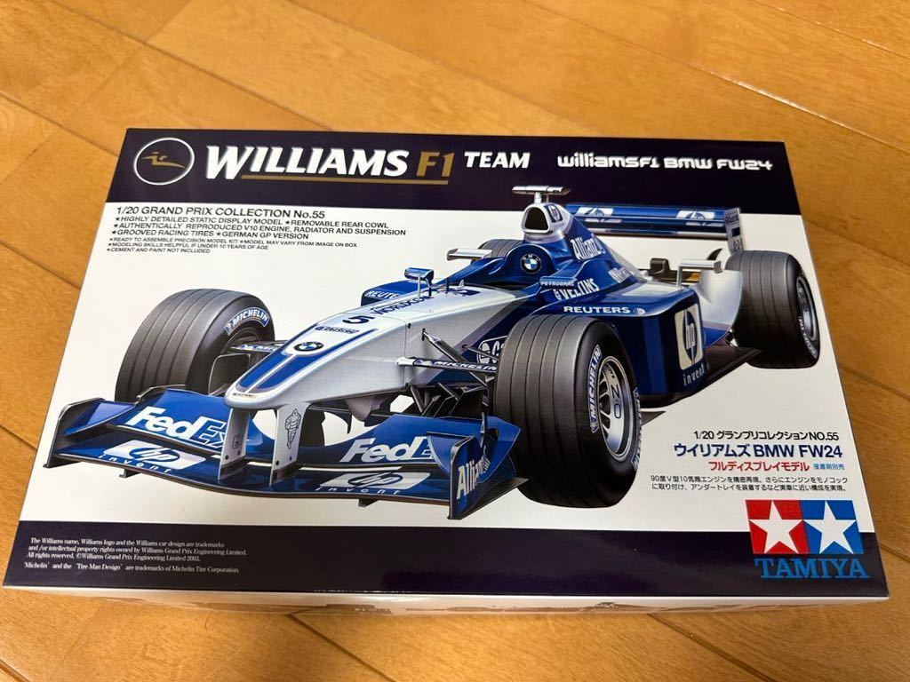タミヤ 1/20 グランプリコレクション No.55 ウイリアムズ FW24 BMW