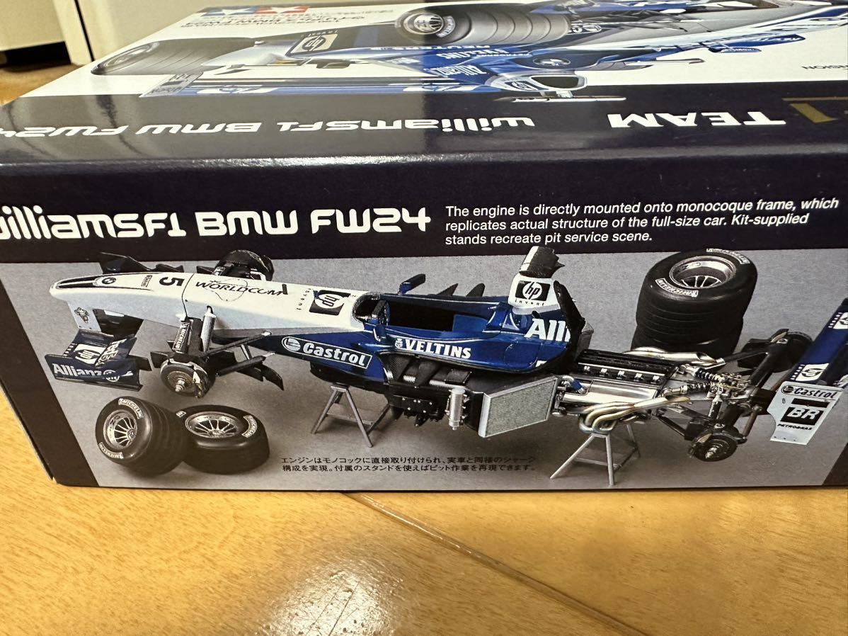 絶版 タミヤ 1/20 ウィリアムズ・BMW FW24 Williams F1 BMW FW24 (20055)