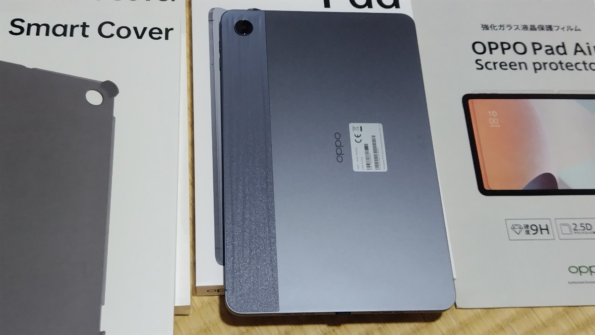 美品 OPPO Pad Air (64GB) 純正ケース、純正保護フィルム、MicroSD 