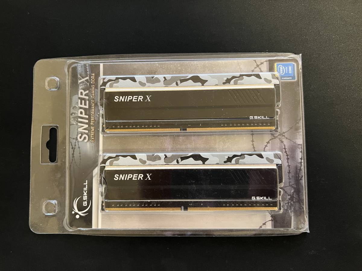 G.Skill SniperX DDR4-3600 8GB×2 G.Skill SNIPER X DDR4-3600 8GB 2枚