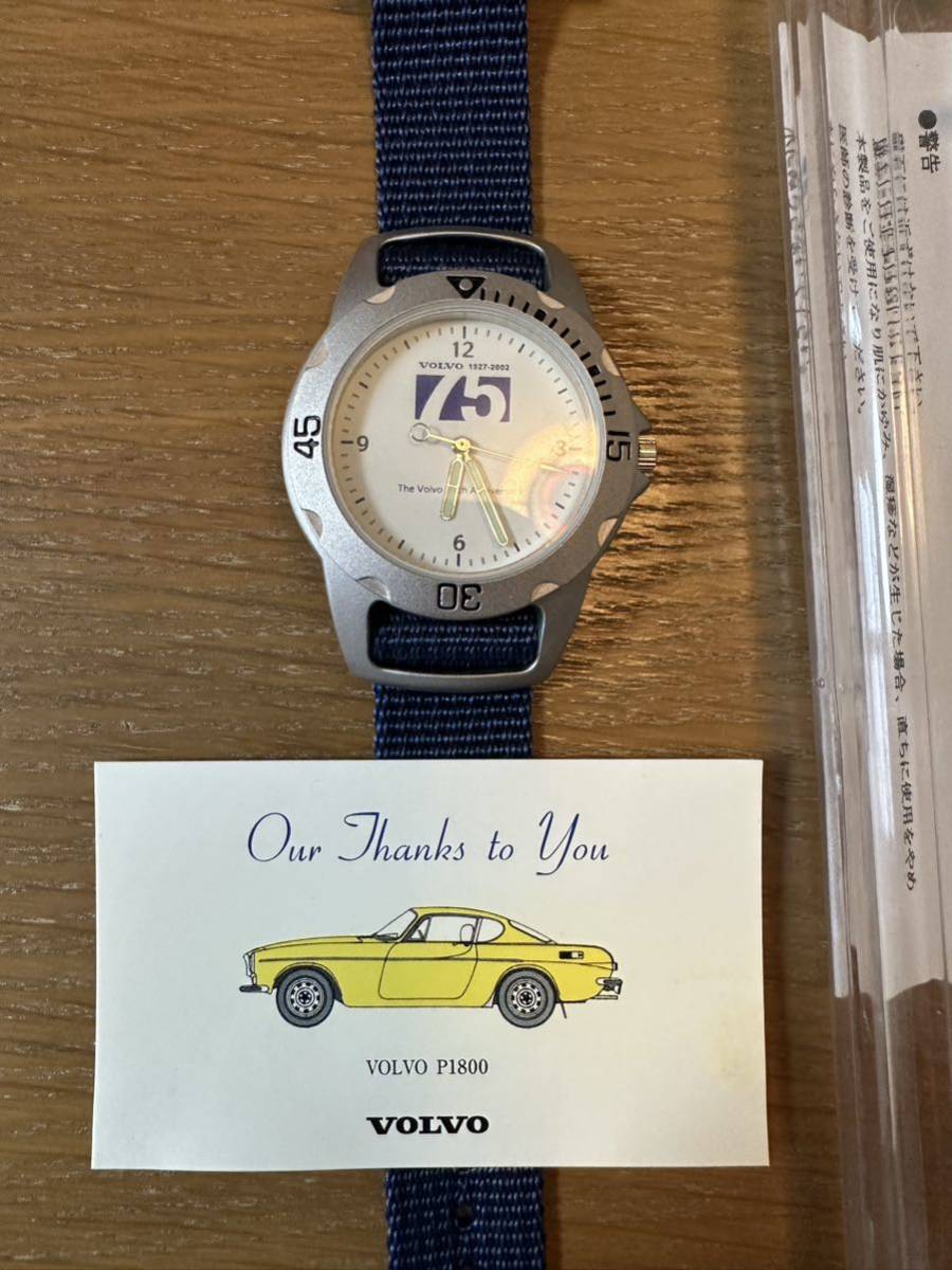 【未使用】ボルボ　オリジナルリストウォッチ