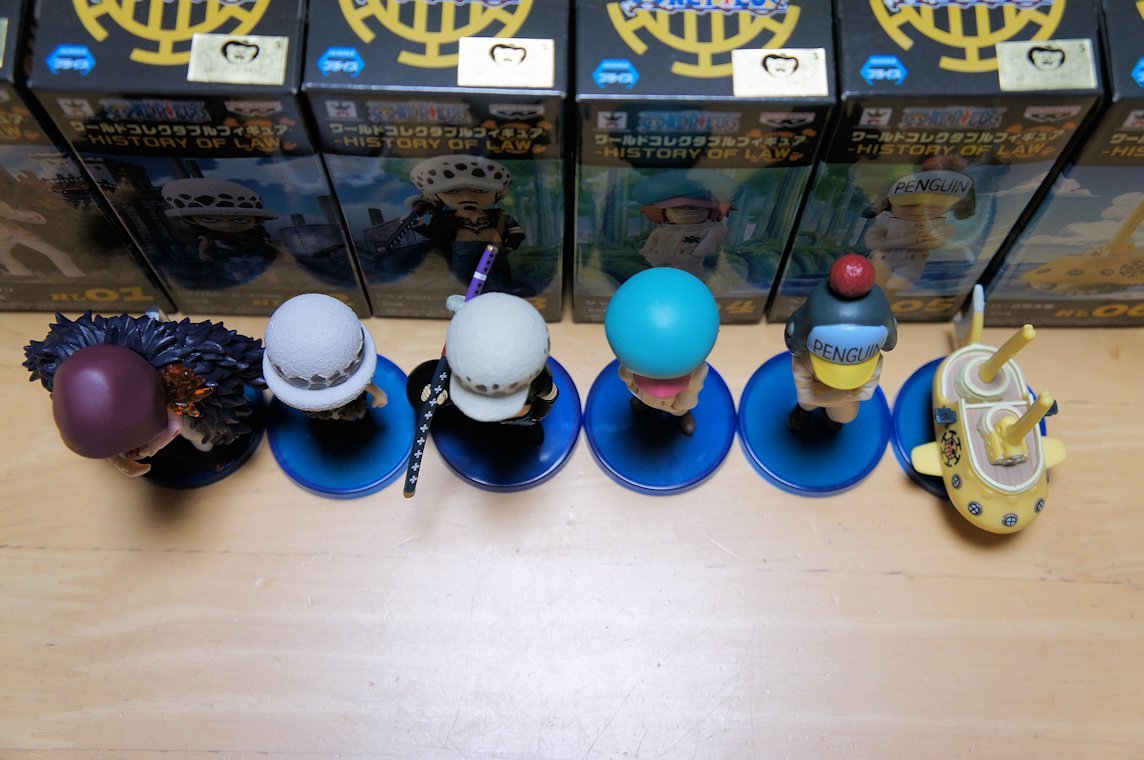開封品】ワンピース ワールドコレクタブルフィギュア HISTORY OF LAW