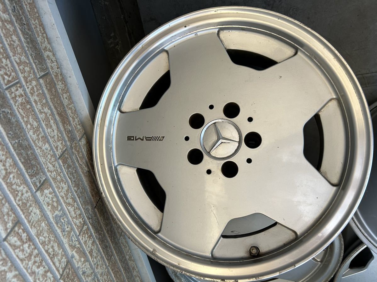 AMG 純正ホイール PCD112 17インチ 8J×H2 E11 4本 W126用 126 400 11 