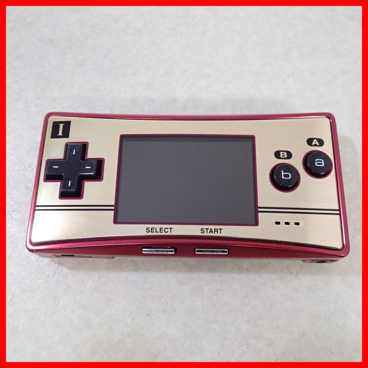 GBmicro ゲームボーイミクロ 本体 OXY-001 ファミコンバージョン