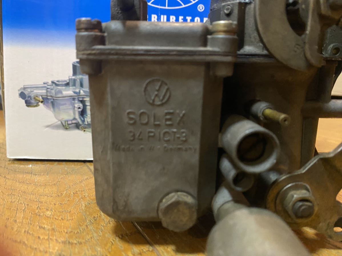 空冷 VW ビートル EMPI ソレックス SOLEX 34 PICT-3 シングル 