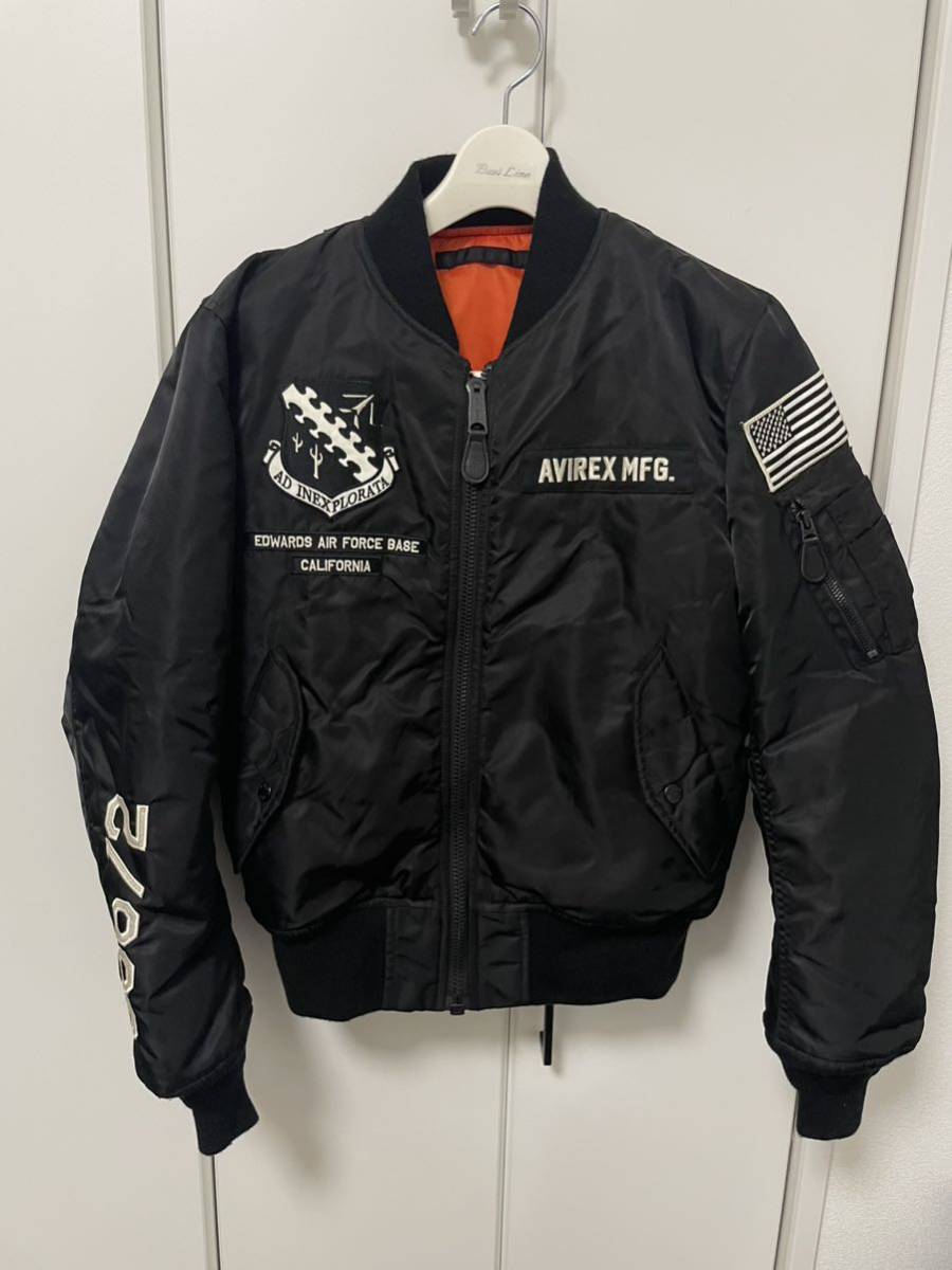美品 MA-1 フライトジャケット アヴィレックス M ピンナップガール 美