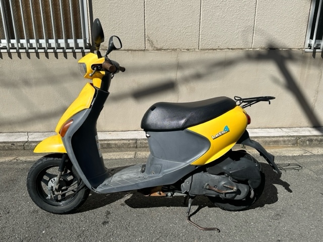 スズキ レッツ4 SUZUKI 美品 低走行車(226km)車庫保管車両 エンジン 