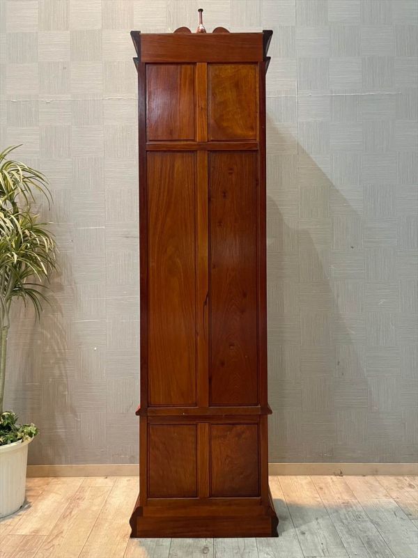 美品 螺鈿＆花梨 最高級ホールクロック 約120万円 幅54 高210cm 振り子 