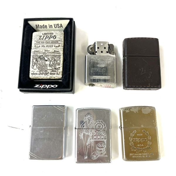  Z085- ZIPPO/ジッポ ライター 6点セット LIMITED THE AD-CAR SERIES No.0225 REDEAR USA 5点火花有 喫煙具/喫煙グッズ②(Zippo)｜売買されたオークション情報、yahooの商品情報をアーカイブ公開 - オークファン Zippo