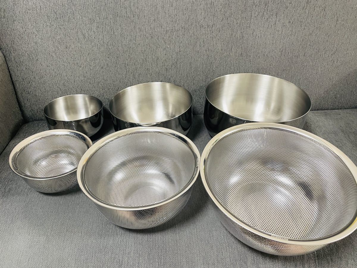 【セール，格安】 良品 アムウェイ ボウル コランダー ザル セット amway クィーンクック(ボール、ざる)｜売買されたオークション情報、yahooの商品情報をアーカイブ公開 - オークファン ボール、ざる