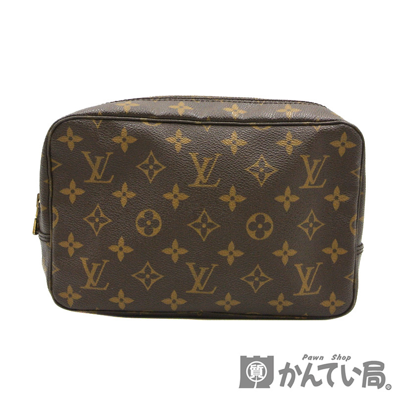 18124 LOUIS VUITTON【ルイ・ヴィトン】M47524 トゥルース・トワレット23 ポーチ モノグラム セカンドバッグ レディース【中古】USED-B